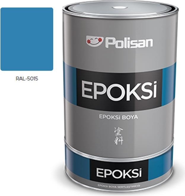 Epoksi Boya Gök Mavi Ral 5015 3 kg