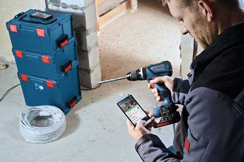 BOSCH Professional Gsb 18V-60 C Solo Makine (Akü ve Sarj Cihazı Teslimat Kapsamına Dahil Değildir)