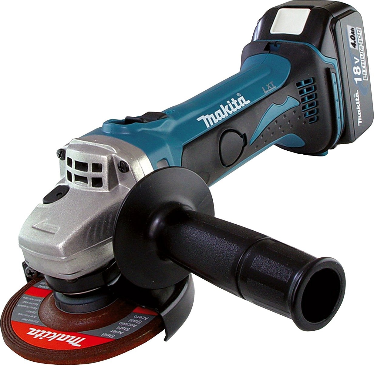 MAKİTA Dga452Rmj 115 Mm Lityum Akülü 18 Volt Avuç Taşlama Makinası 115 Mm