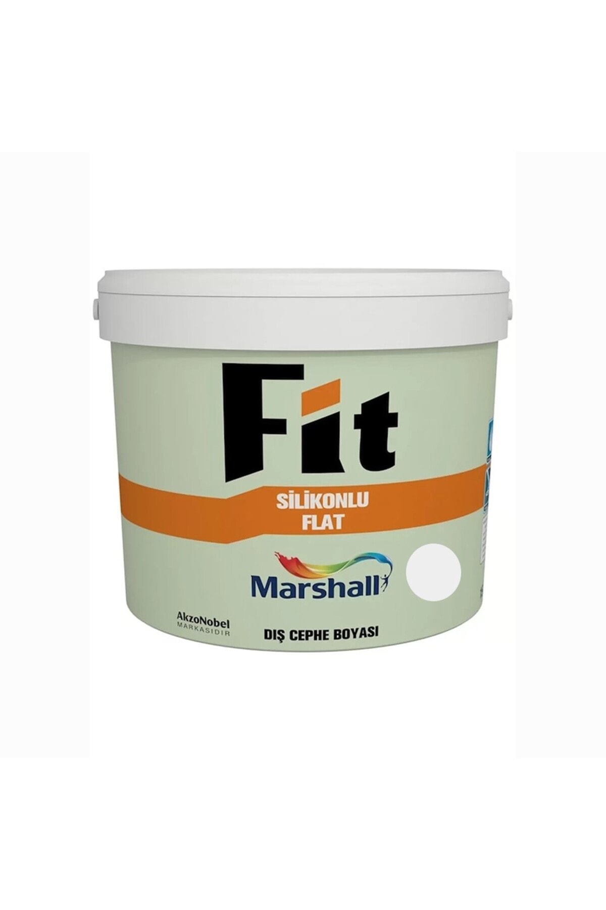 Fit Silikonlu Flat Dış Cephe Boyası 15 Lt Ral9003 Kırık Beyaz