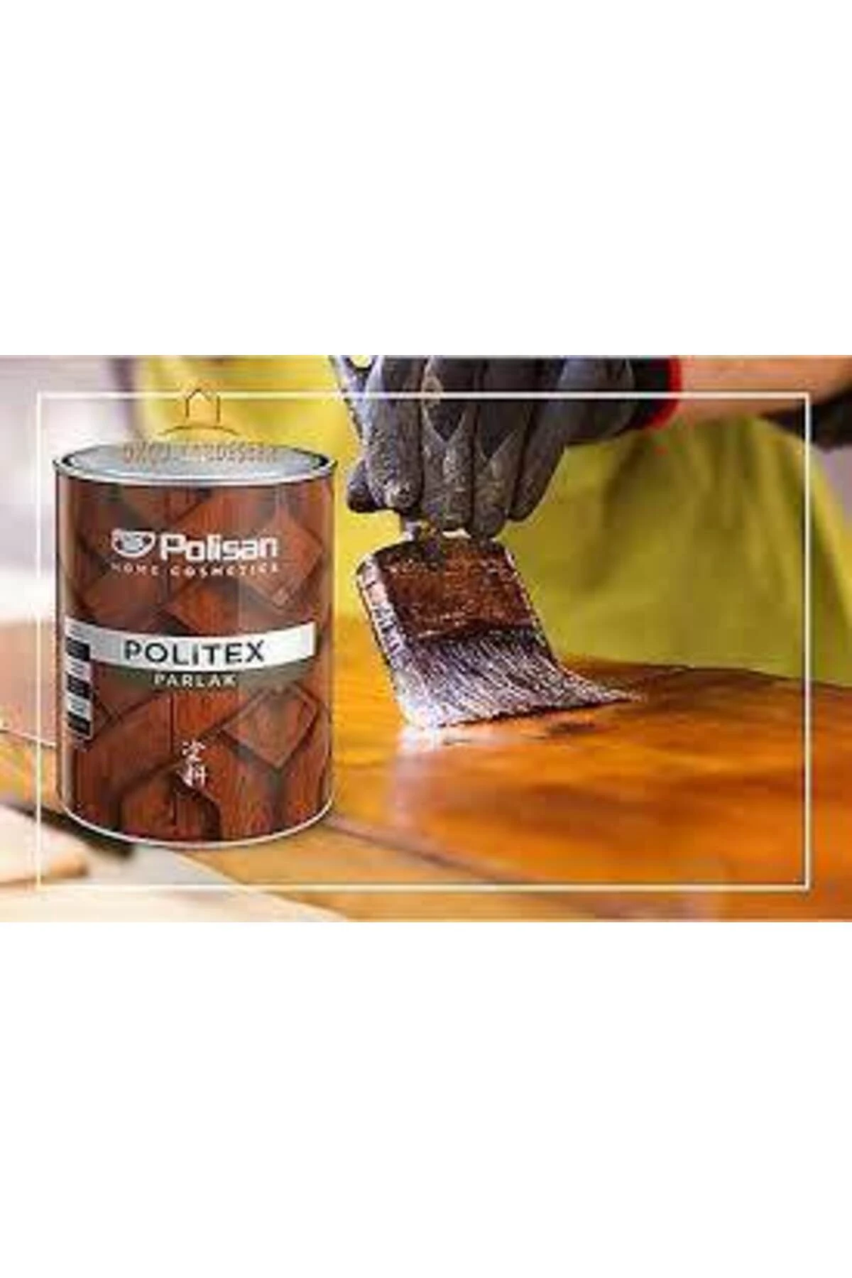 Politex Parlak 0,75l Açık Meşe