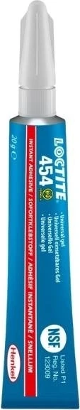 454 Genel Amaçlı Jel Hızlı Yapıştırıcı - 20 Gr.(2 Ad)