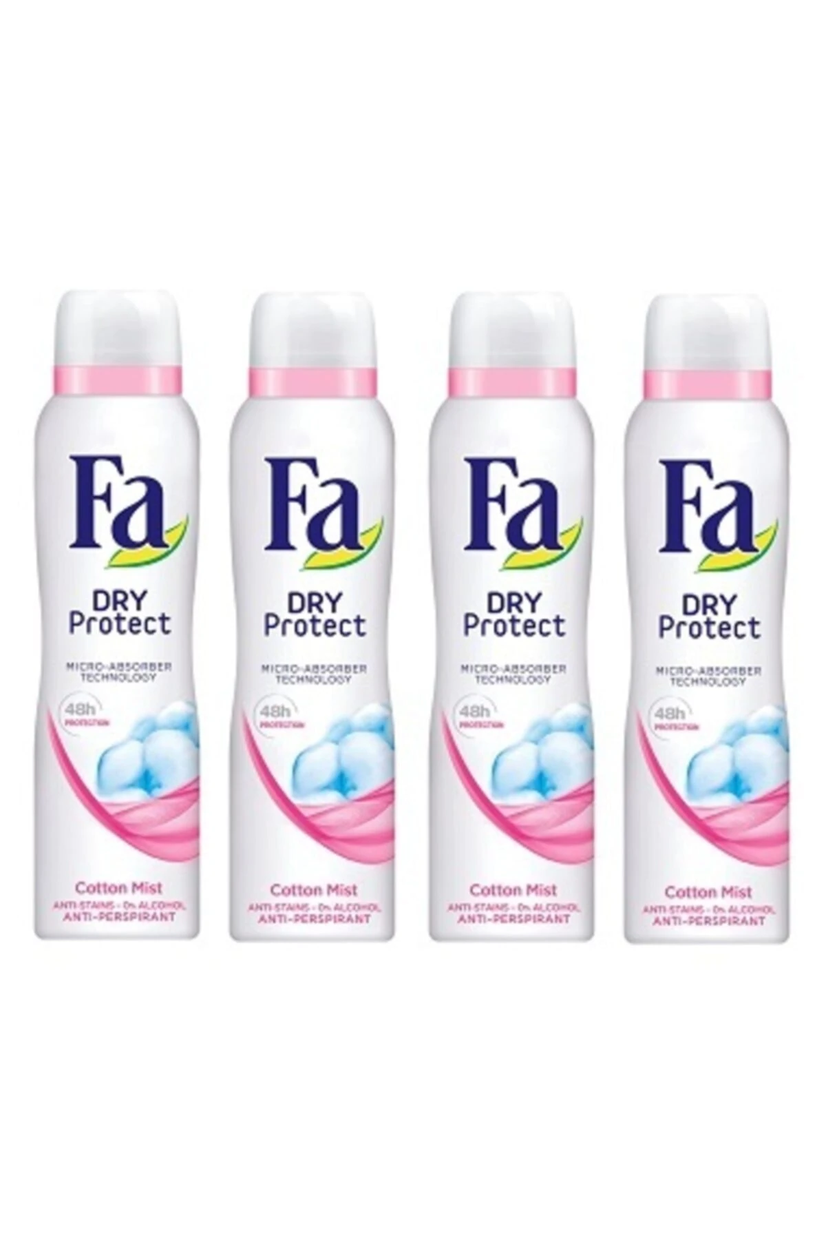 Fa Deo Dry Protect Cotton Mist Wm 150 Ml 4 Adet