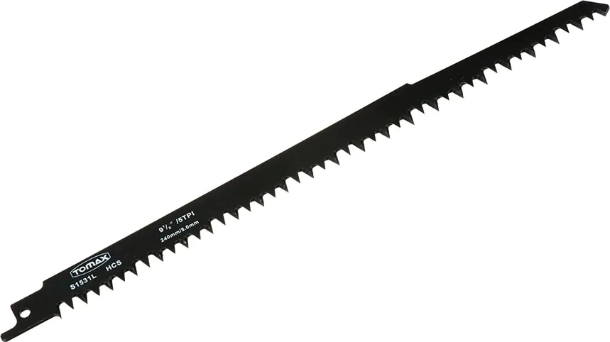 Buğz Ahşap Tilki Kuyruğu Testere Ağzı - 240 mm