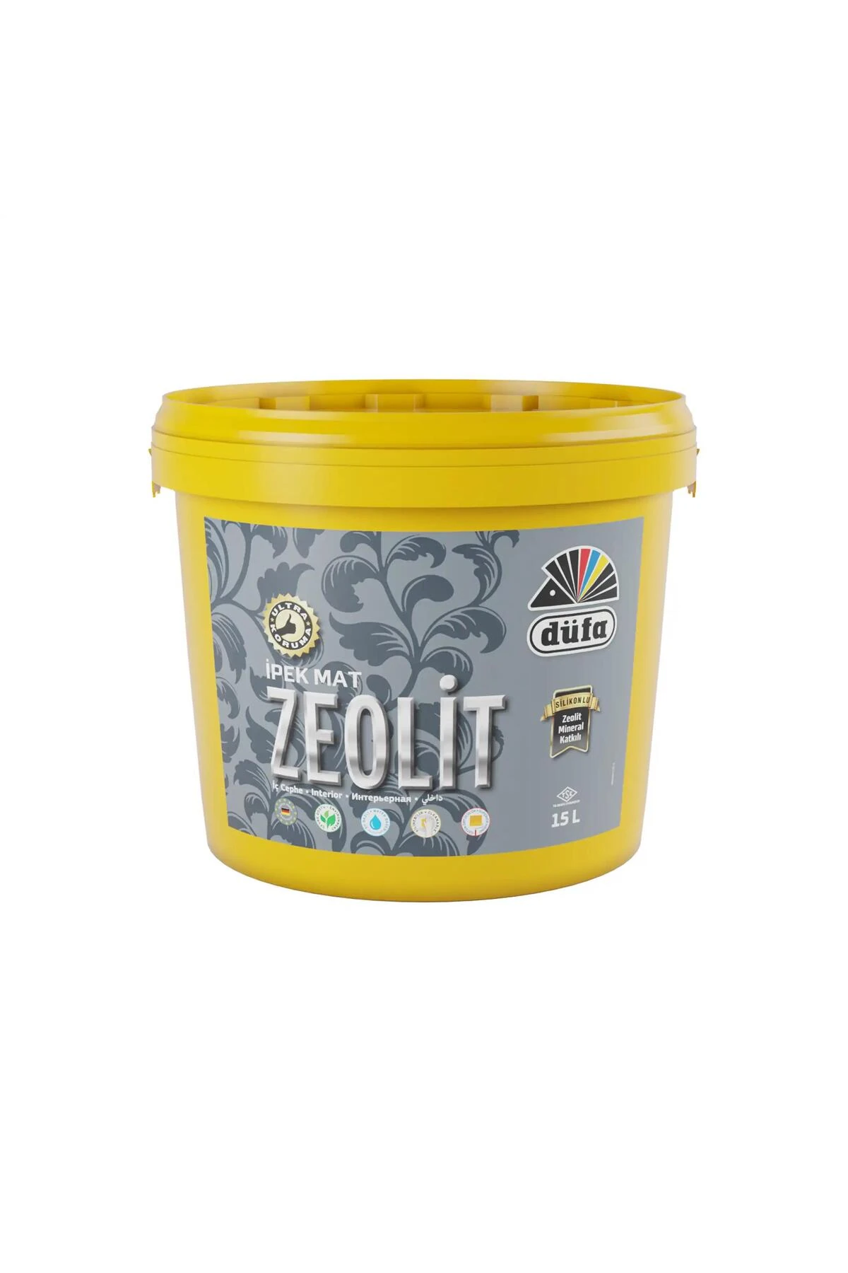 Zeolit Ipek Mat Iç Cephe Duvar Boyası 1051 Şampanya 15 L