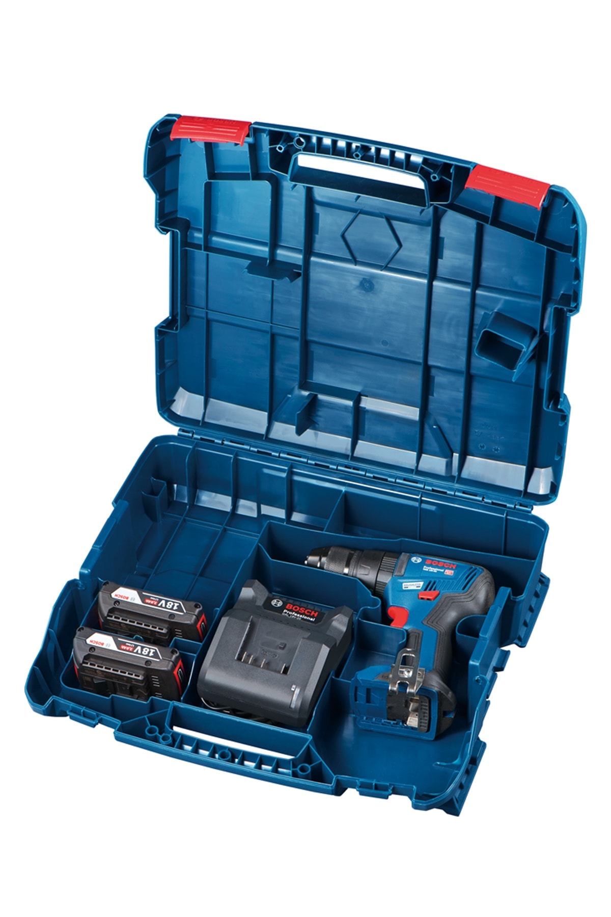 BOSCH Gsb 18v-50 Li-ion Akülü Vidalama Makinesi (set : 2 Adet Pil + Şarj Aleti + L-boxx)