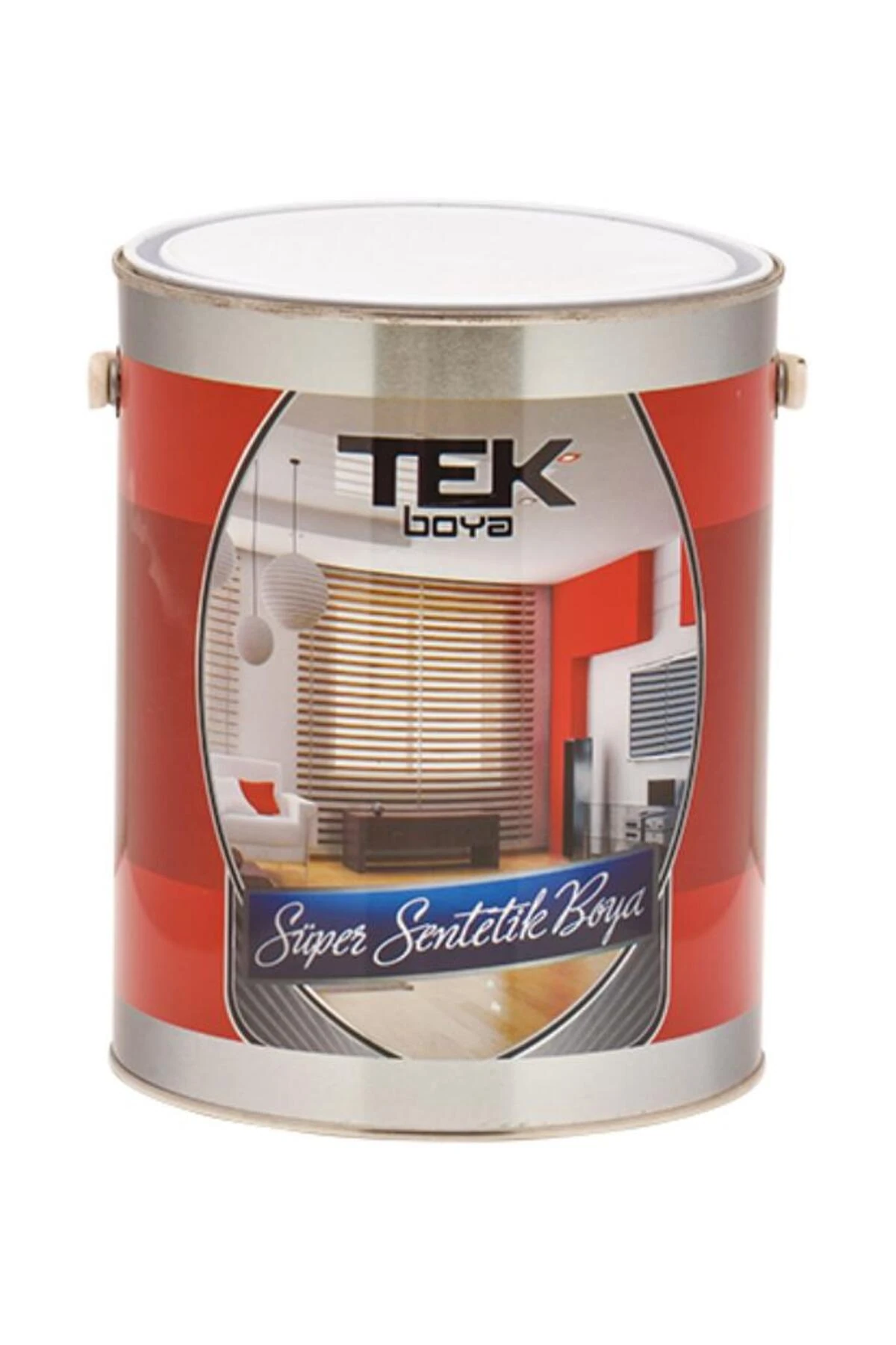 Tek Süper Lüks Senteti̇k Yağli Boya Antrasi̇t Gri̇ 2.5 Lt (713)