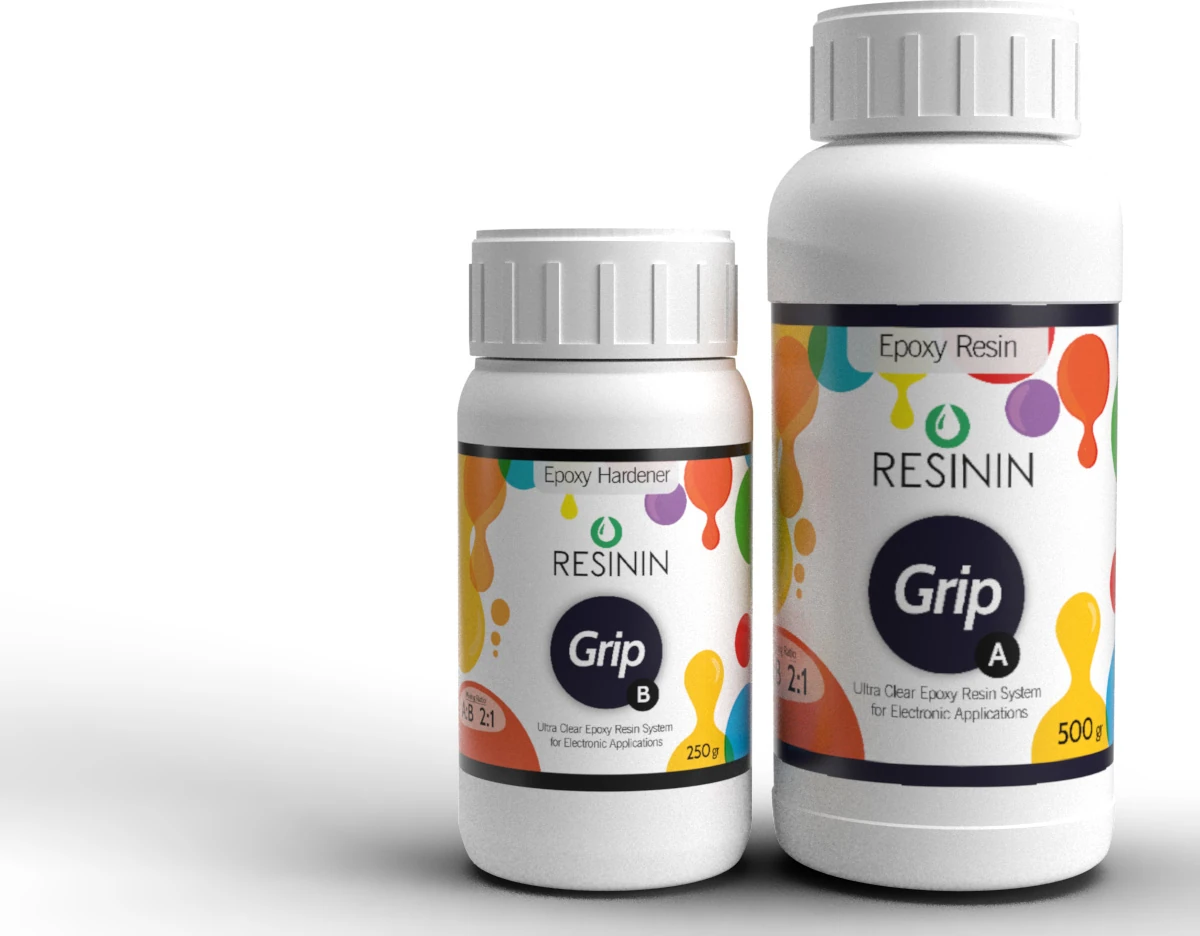 Grip 750 Gr A+B Elektronik Kullanımı Için Epoksi Reçine (500 Gr Reçine + 250 Gr Sertleştirici)