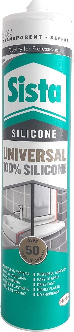 Sista Üniversal Şeffaf Silikon 280 ml