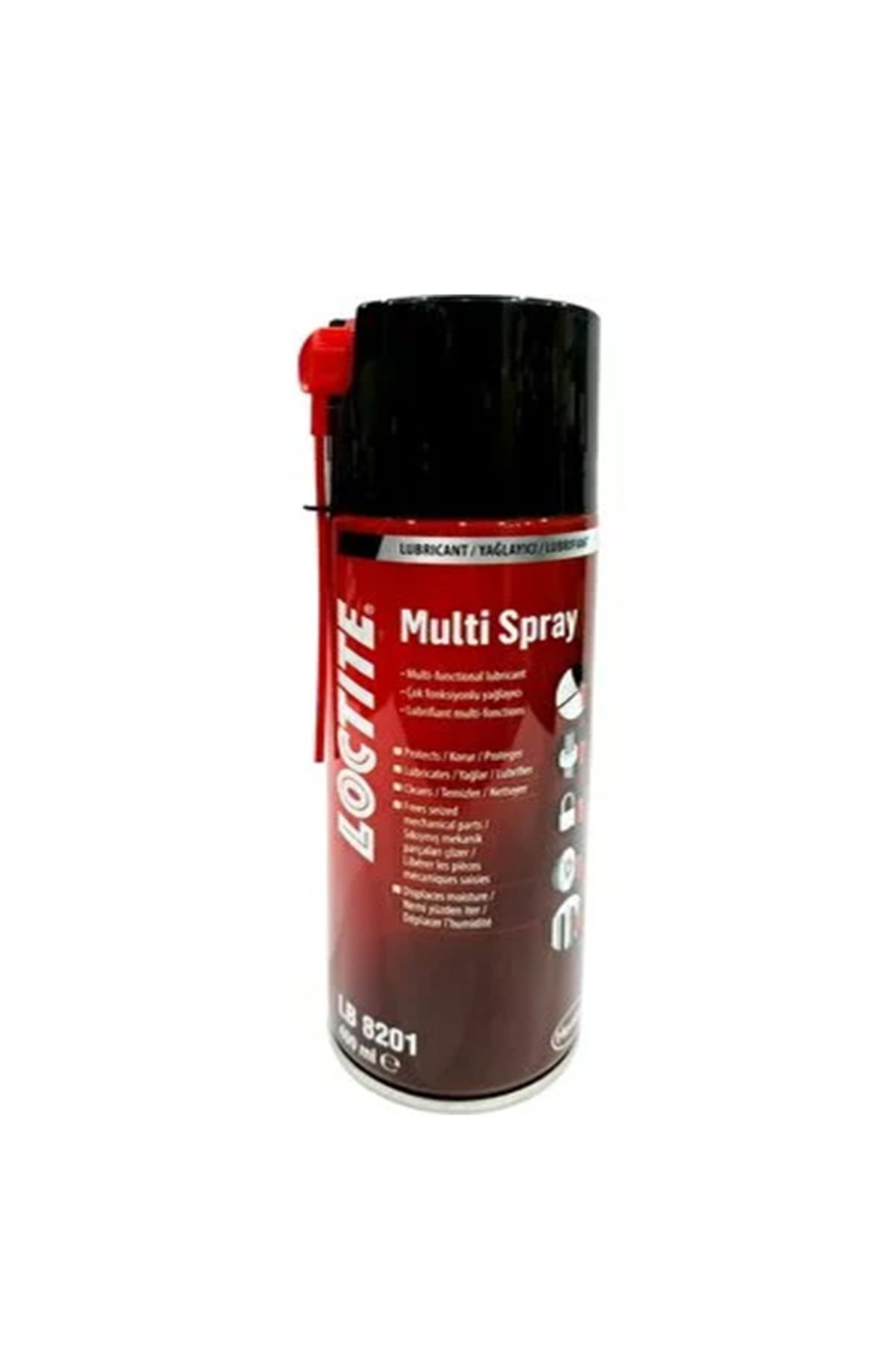 Loctite MultiSpray Yeni Seri 8201 Çok Fonksiyonlu Yağlayıcı 400ml