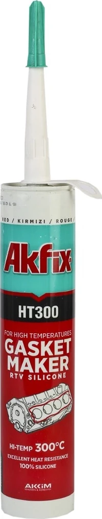 HT300 Kırmızı Sıvı Conta Kartuş 310ml