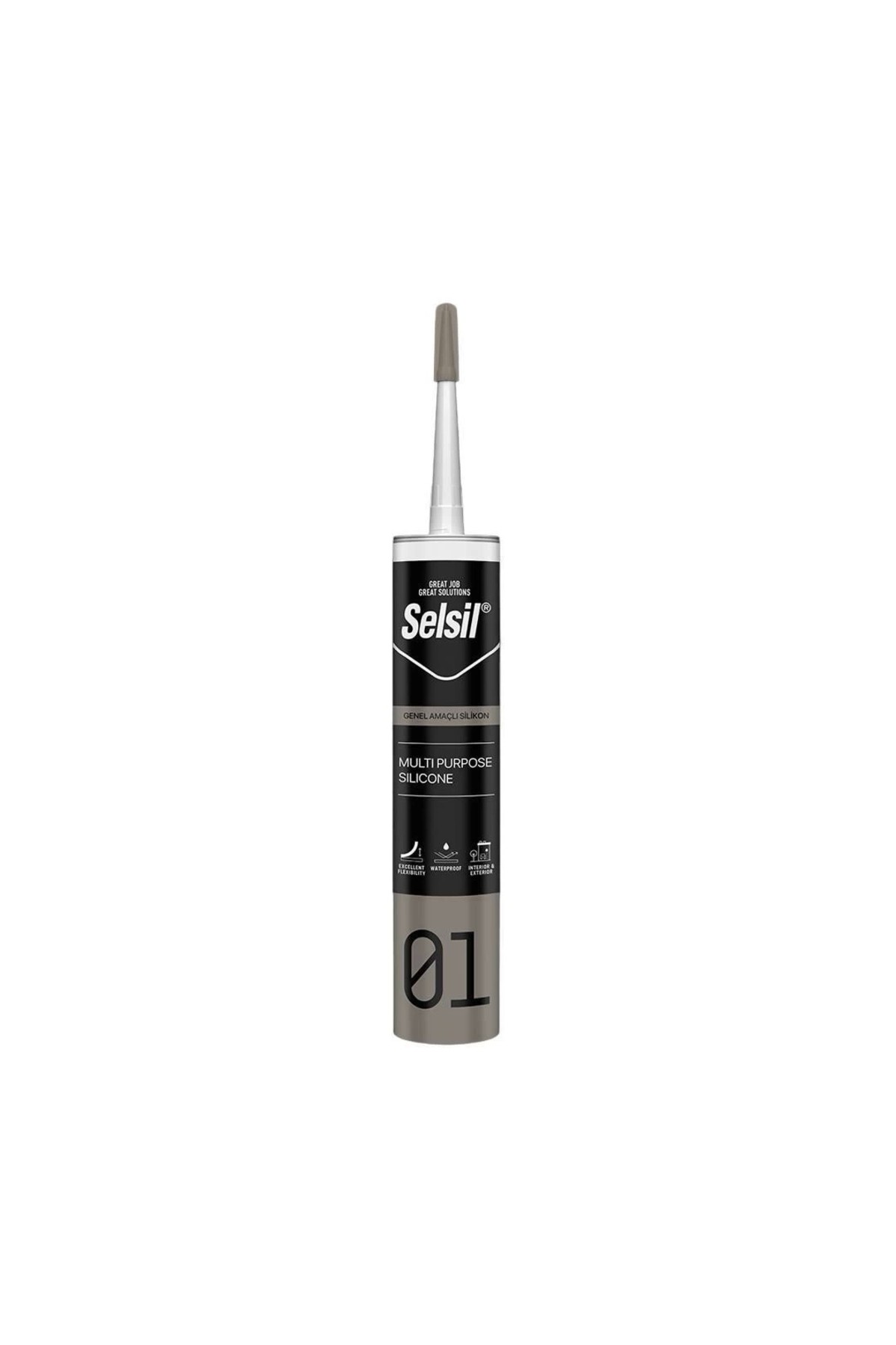 Selsil 01 Silikon Genel Amaçlı Beyaz 280 gr
