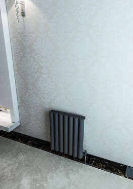 Ula Yatay Alüminyum Radyatör 485X600 Pütürlü Beyaz (Ral 9016)