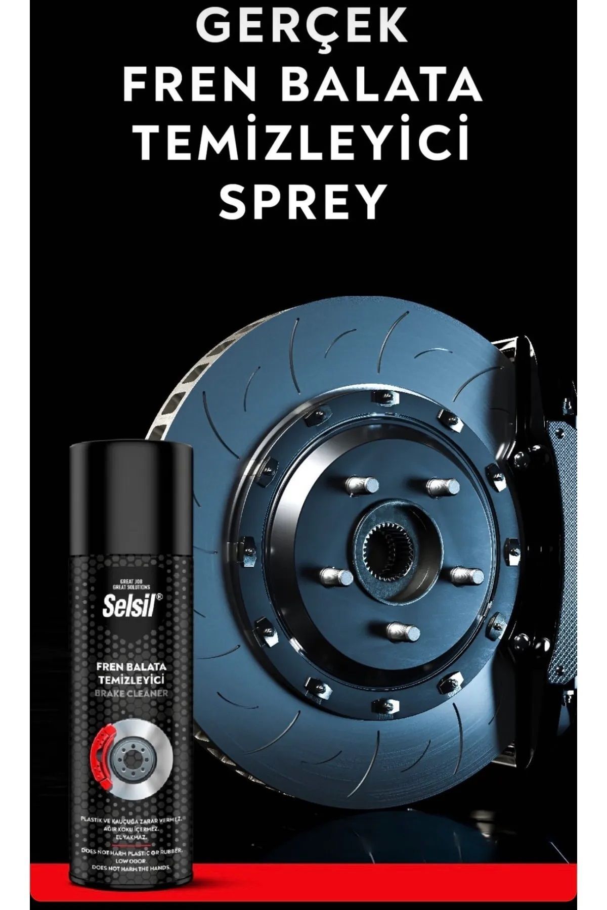 SELSİL Fren Balata Temizleme Spreyi 500 ml /Pas Sökücü Ve Yağlayıcı Sprey 400 Ml