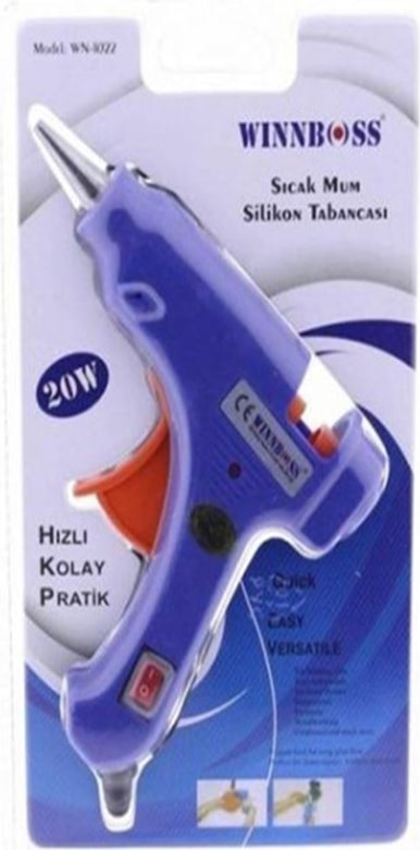 20W Anahtar Korumalı Mum Silikon Tabancası