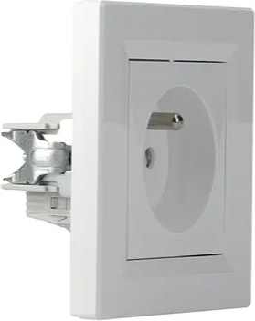 Asfora – Çocuk Korumalı Ups Priz, 16A, Çerçeveli – Beyaz EPH2800221