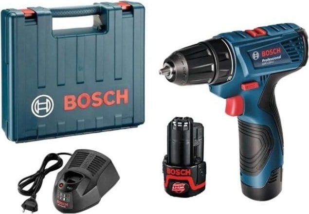 BOSCH Gsr 120-LI Çift Akülü Delme Vidalama