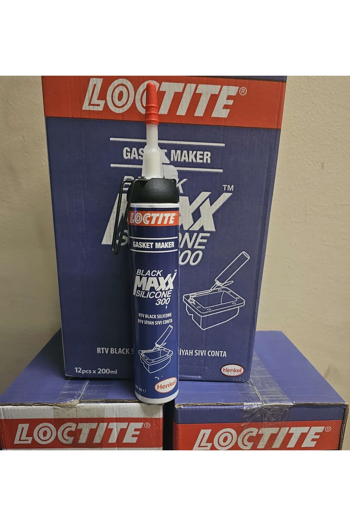 2743524 Loctite Black Maxx300 200Ml Tetikli Siyah Oem'li Sıvı Conta