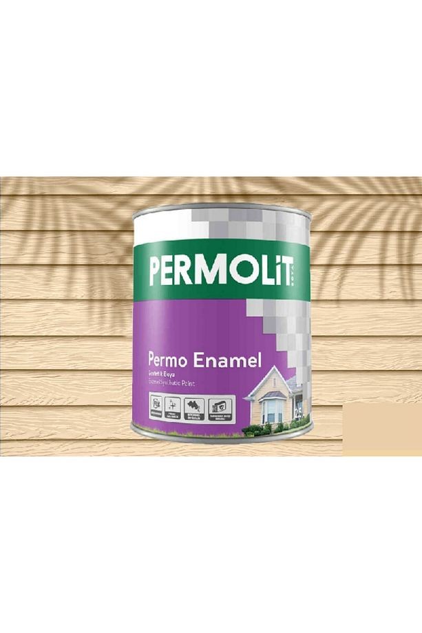 Permo Enamel Sentetik Yağlı Boya -alüminyum-ahşap-demir-metal- 0,25 L Şampanya