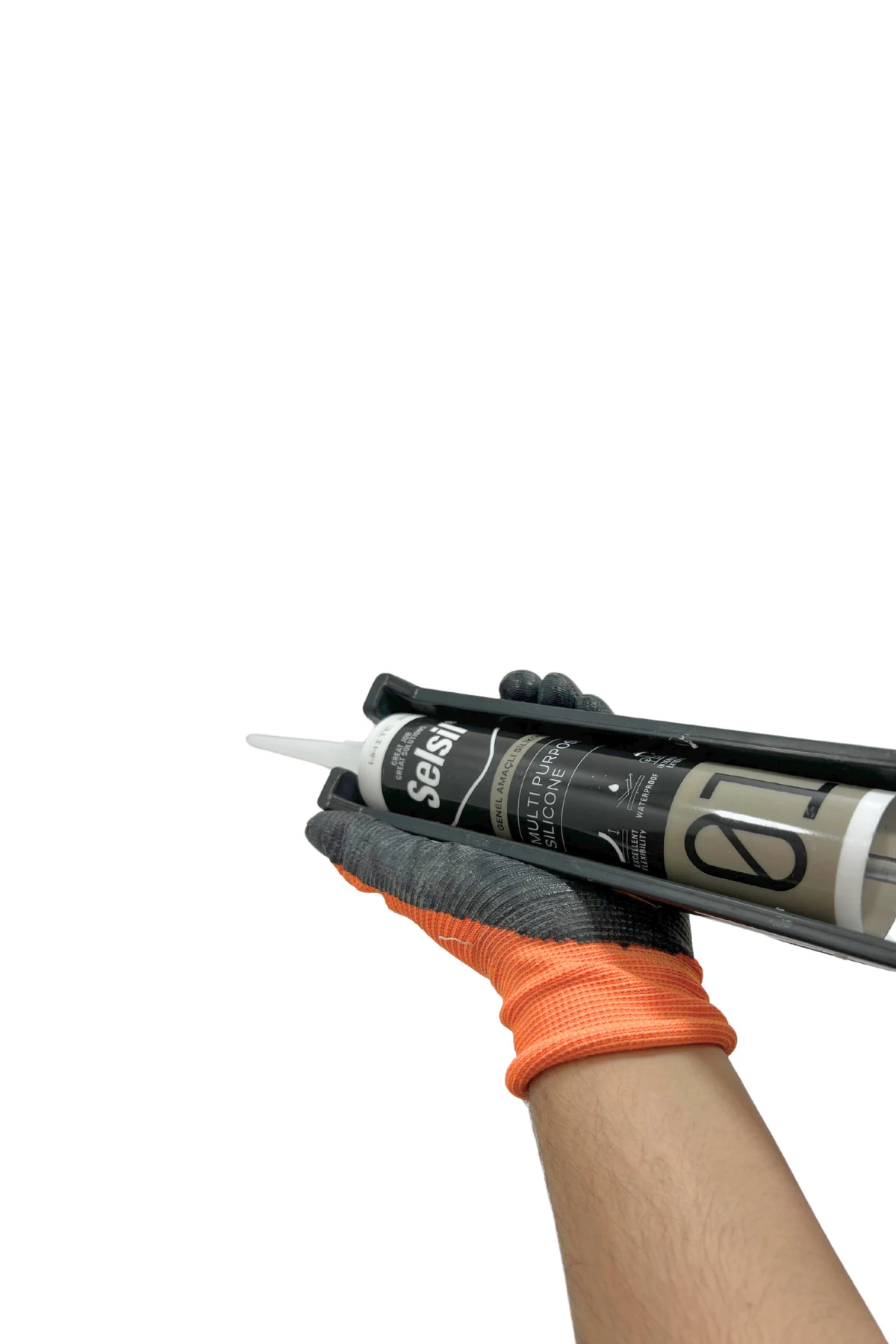 Genel Amaçlı Şeffaf Silikon 280gr | Suya Dayanıklı | Banyo – Mutfak – Cam – Seramik