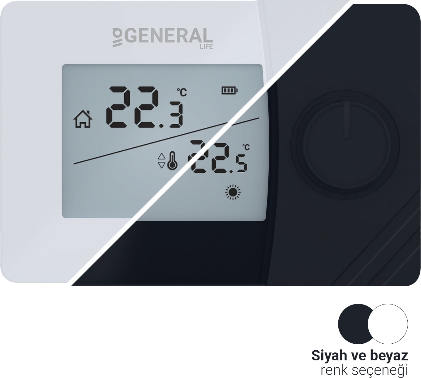 Mitra 250S Rf Kablosuz Dijital Oda Termostatı