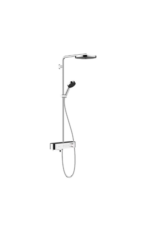 Pulsify S Duş Kolonu 260 1jet, Banyo Termostatı Showertablet 400 Ile Krom