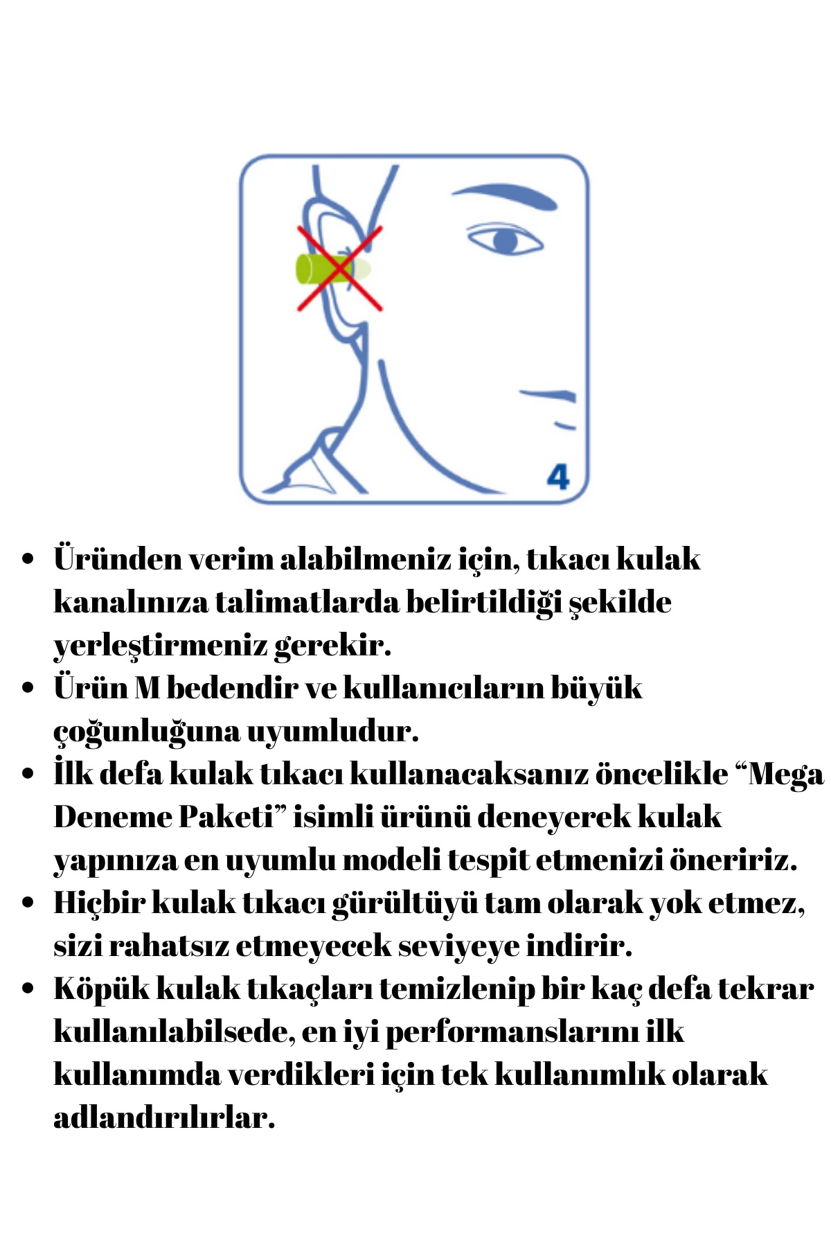 Kulak Tıkaçı 10 Çift Ses Önleyici Uyku Çalışma Kulaktıkacı 7700