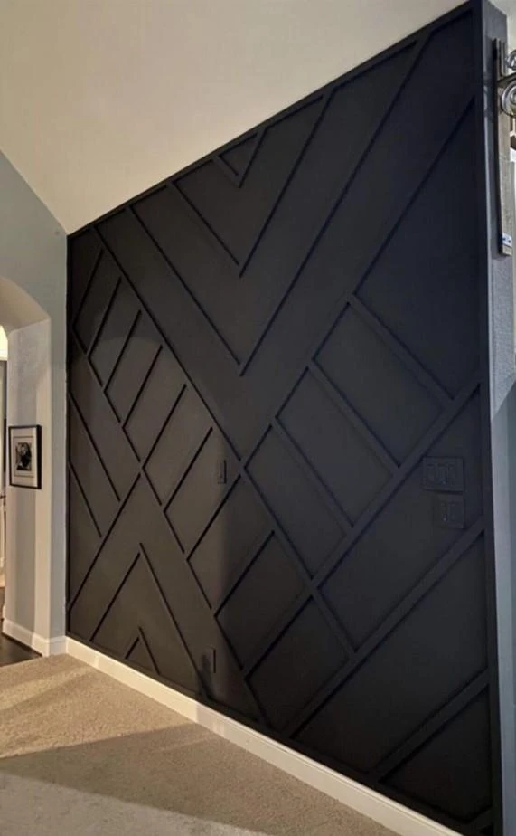 Boyanabilir Beyaz Düz Duvar Çıtası Dekoratif 4 cm x 240 cm 4 Adet