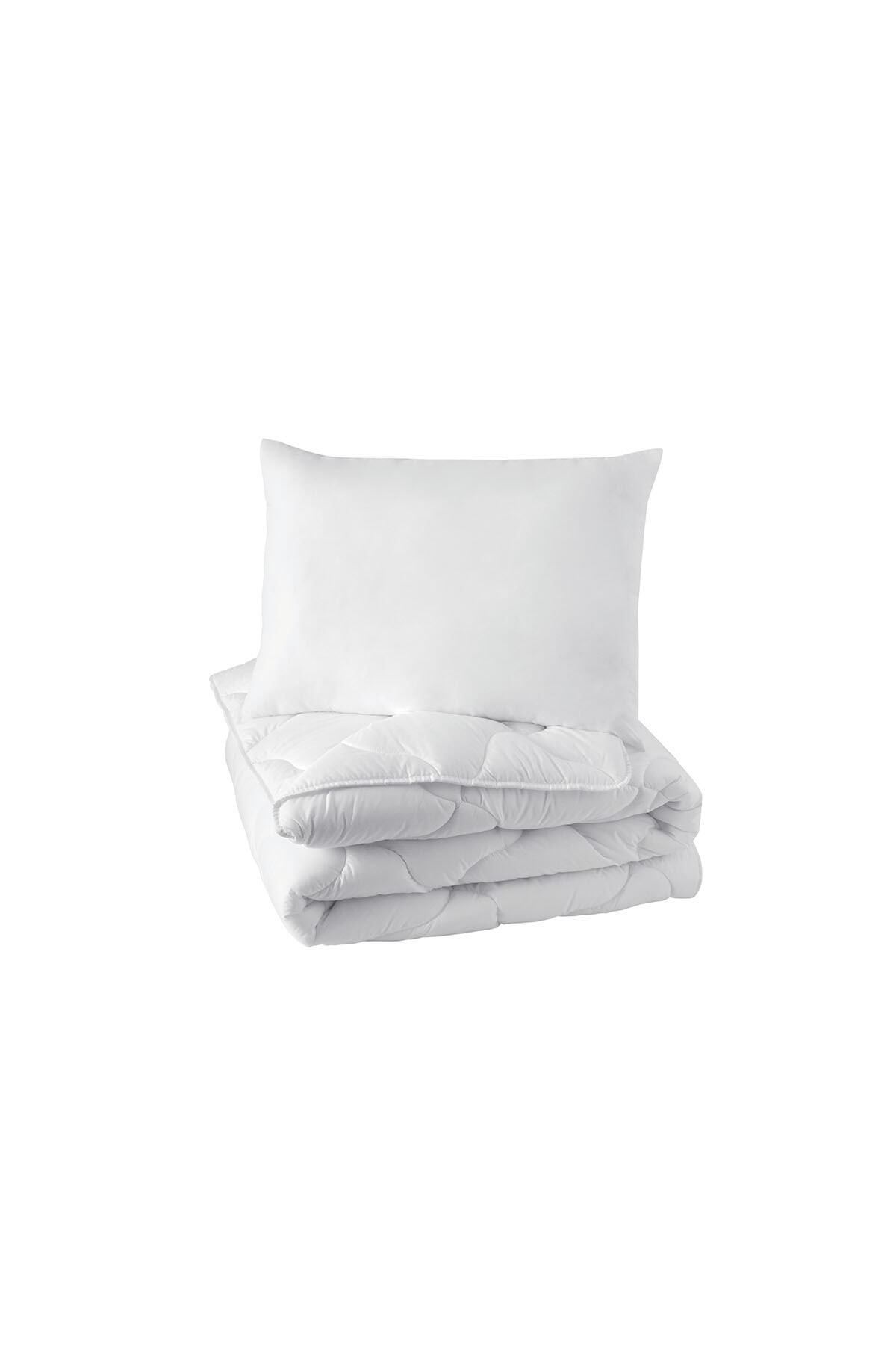 Eco Night Tek Kişilik Yorgan - Yastık Set