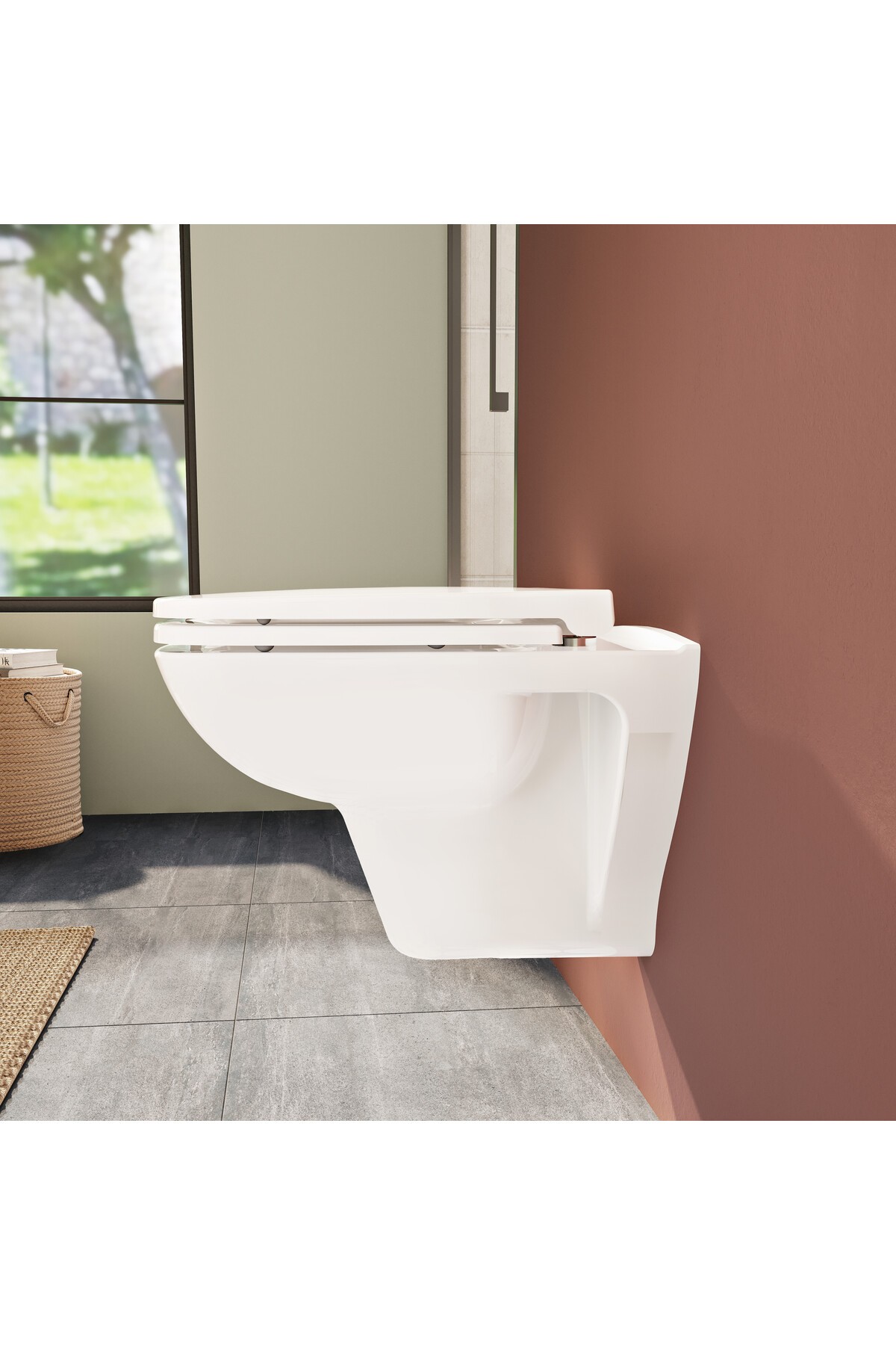 S20 77-003r009 Klozet Kapağı, Yavaş Kapanır, Kolay Çıkabilir, Beyaz