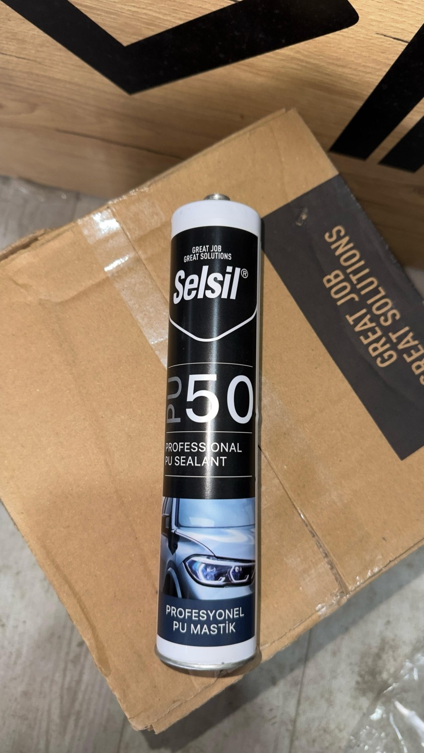 Pu Mastik Yapıştırıcı Siyah 280 gr
