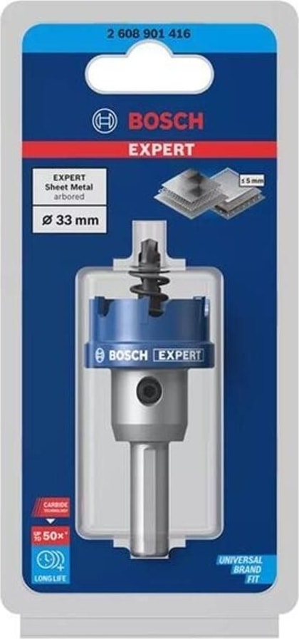 BOSCH Expert 33 mm Elmaslı İnox Panç Adaptörlü 2608901416