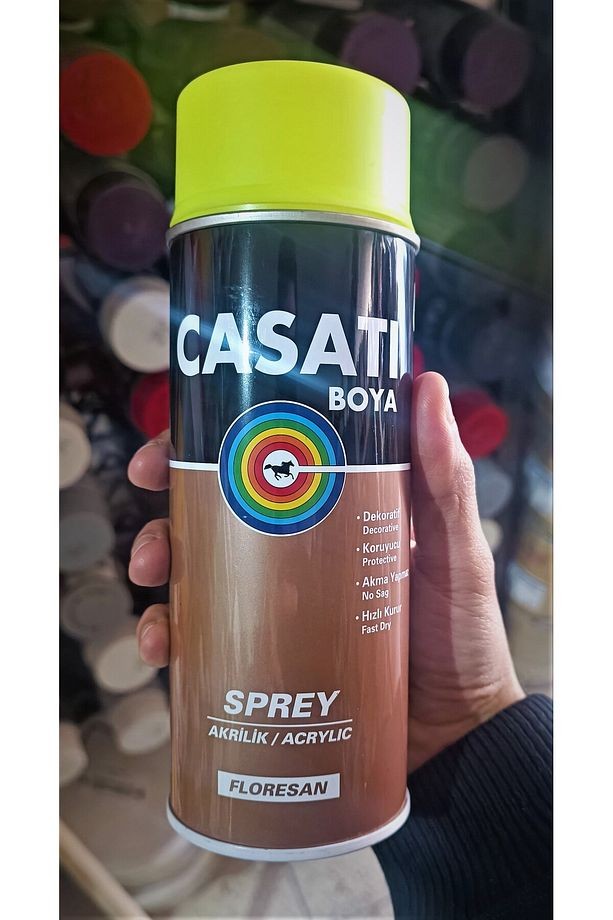 Akrilik Düz Sprey Boya 400 ml