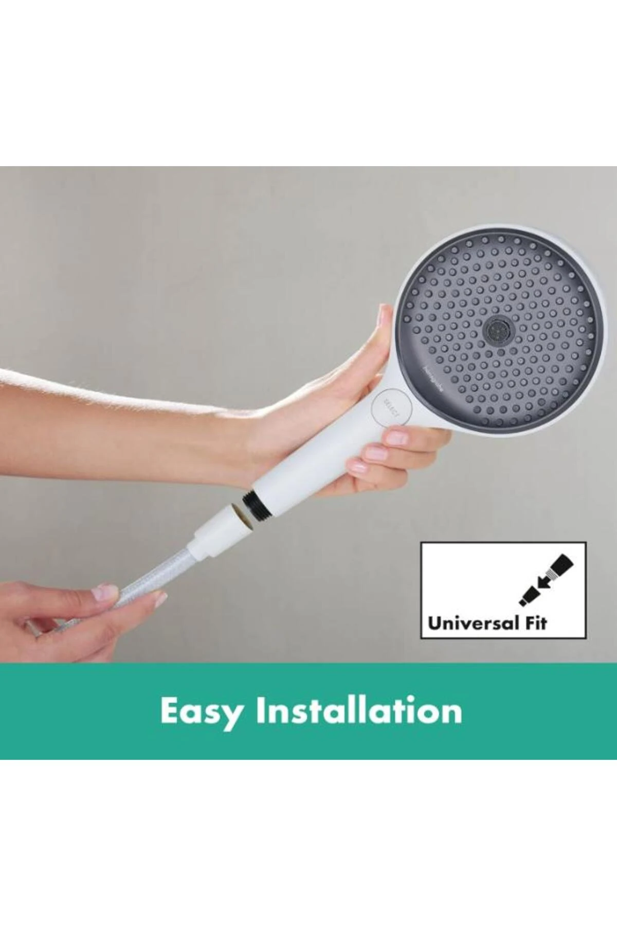 Designflex Duş Hortumu 1.6 m Satin Beyaz