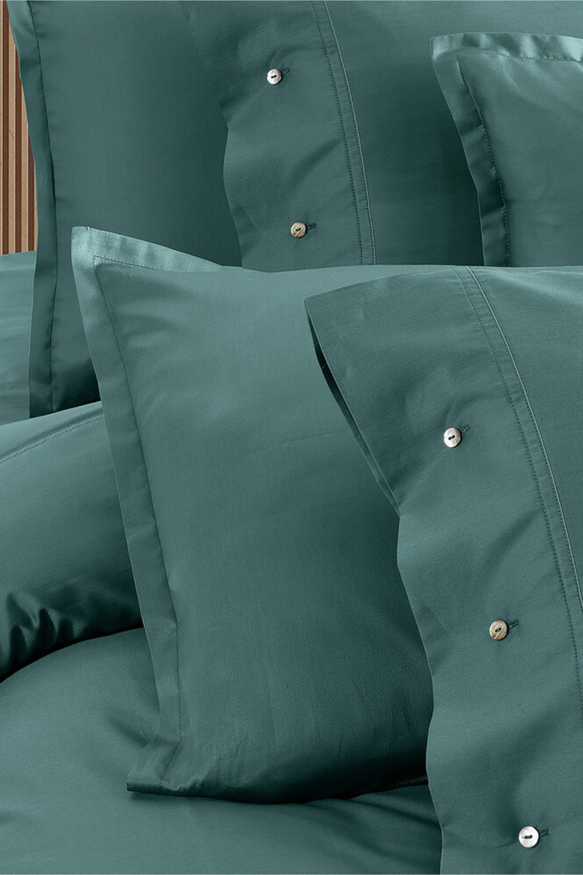 Monochrome Ocean %100 Pamuk Saten King Size Nevresim Takımı