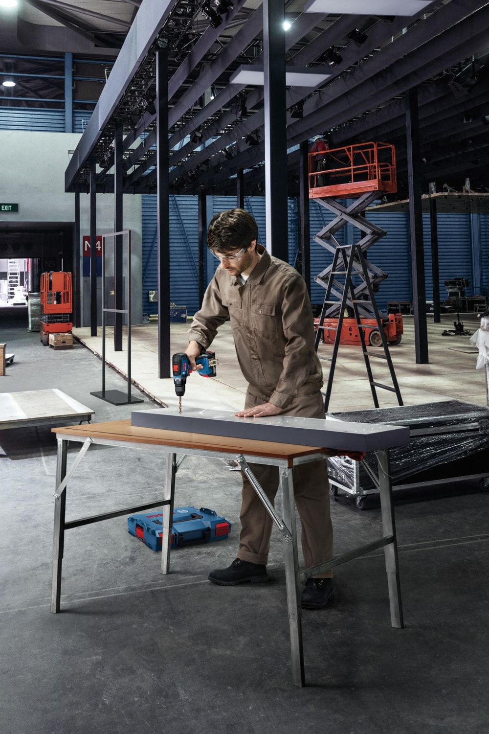 BOSCH Gsr 18V-50 Professional Akülü Delme/vidalama (Akü ve Şarj Cihazı Dahil Değil) - 06019H5006