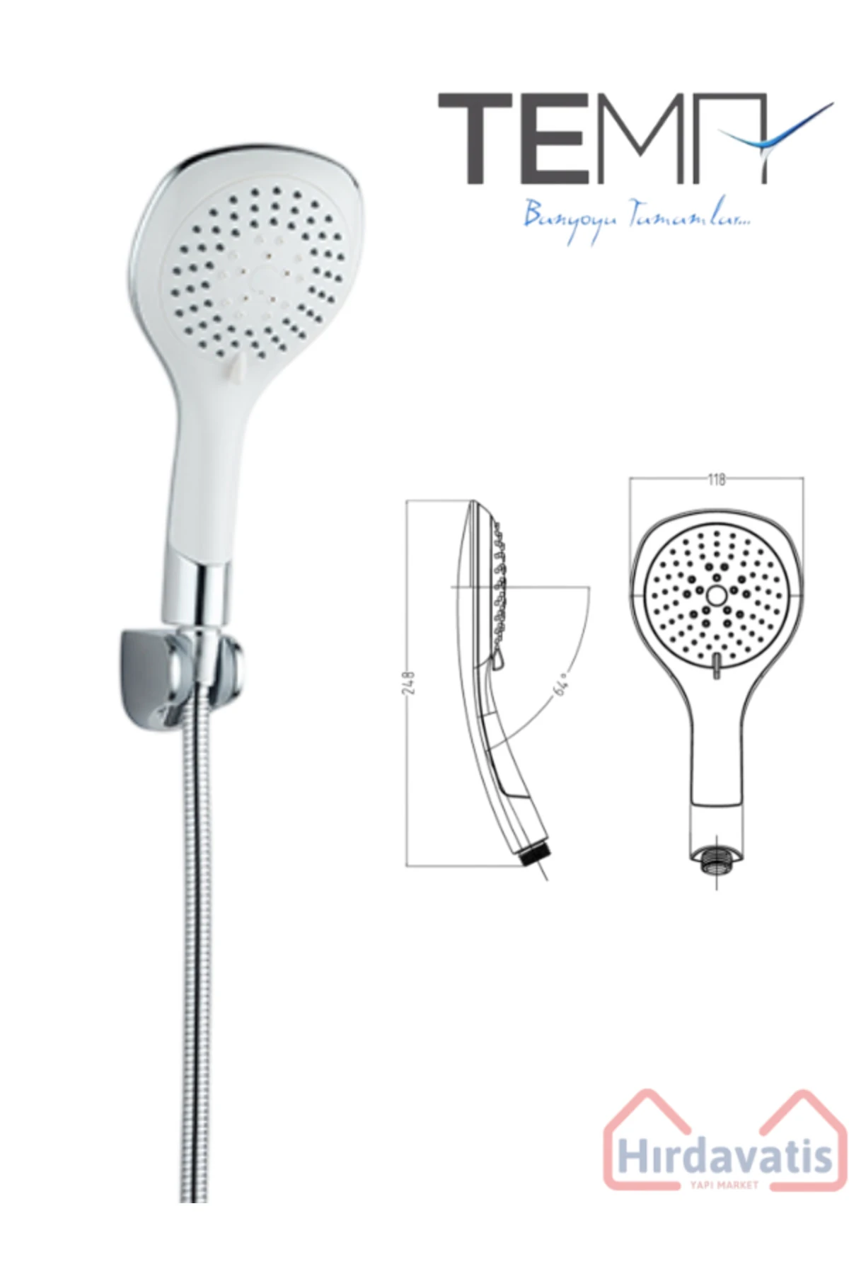 BİANCO ASKILI DUŞ TAKIMI 5 FONKSİYONLU