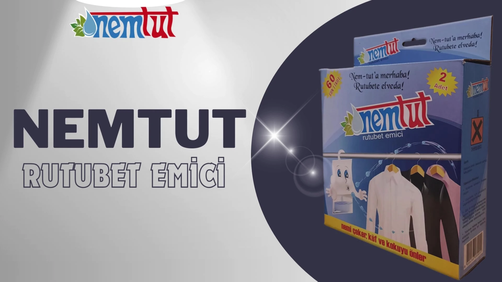 Ev Nemçek, Nem Alıcı Tutucu Rutubet Giderici Önleyici Korozyon Önleyici Koku Giderici 250 gr 1 Paket
