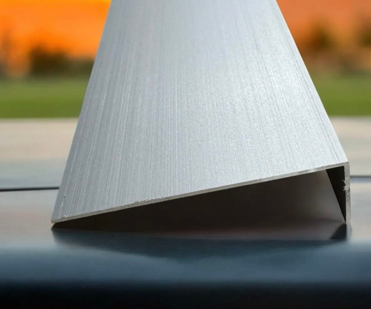 Pvc Aksesuar 20X60MM Alüminyum L Köşebent Köşebent Profili Köşe Çıtası