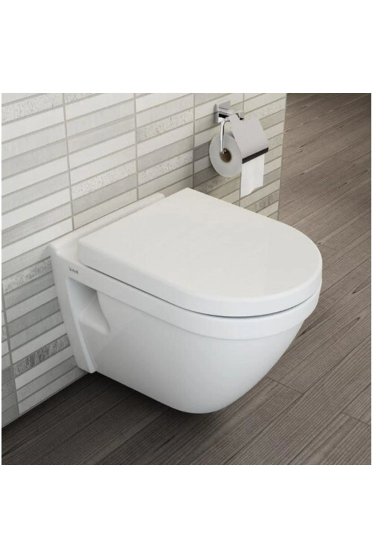 S50 Asma Klozet Taharet Borulu 54 Cm 5618l003-0850 + Klozet Kapağı