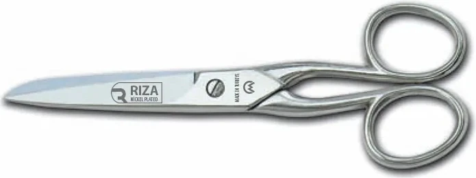 A4431-6 Iplik ve Saya Makası No: 6 Inç / 15,24 cm - Nikel Kaplama