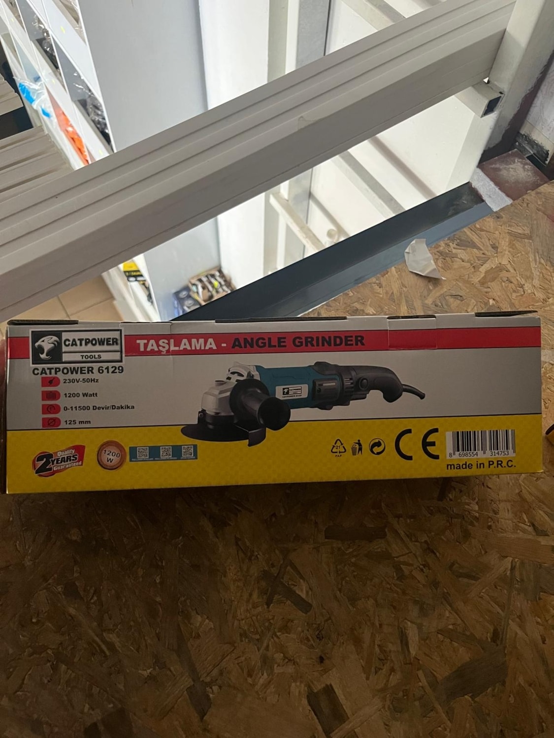 CAT POWER CAT6129 Taşlama 125MM