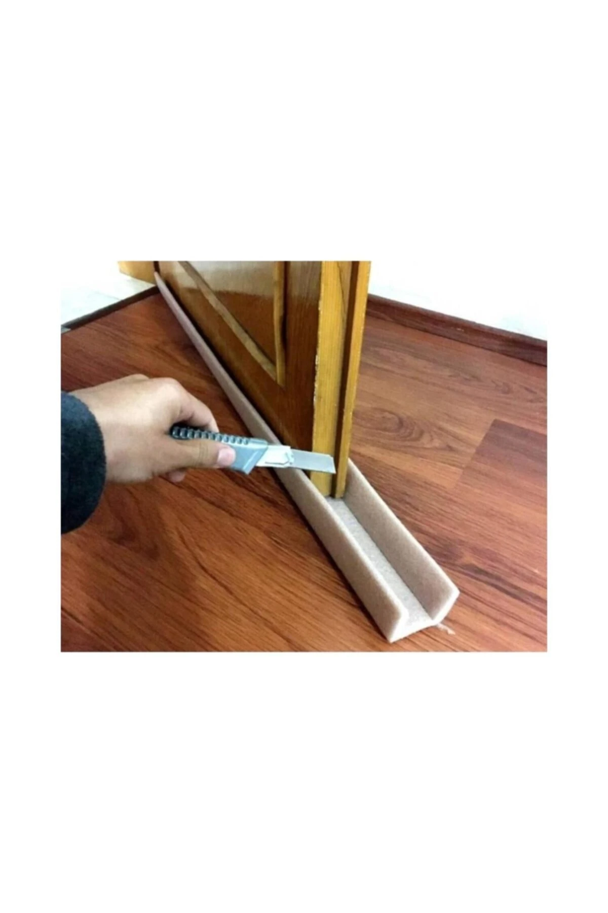 6 Adet. Geçmeli Kapı Altı Isı Yalıtım Süngeri. Kahve Eşik Süngeri,izolasyon Strafor Köpük