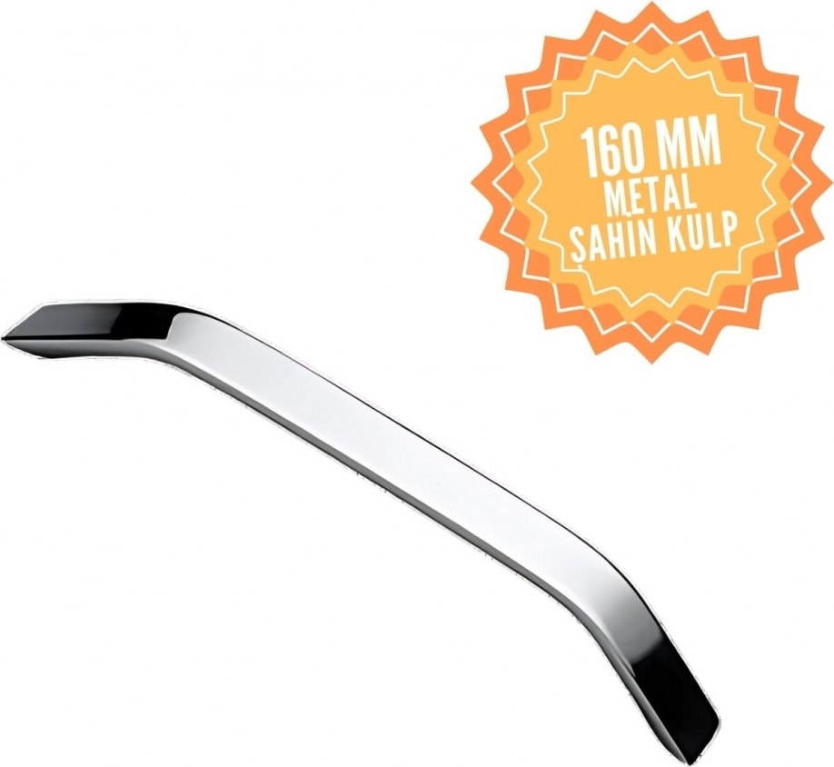 Şahin Krom 160 mm Kulp Lüks Country Mutfak Mobilya Dolap Çekmece Kulpu