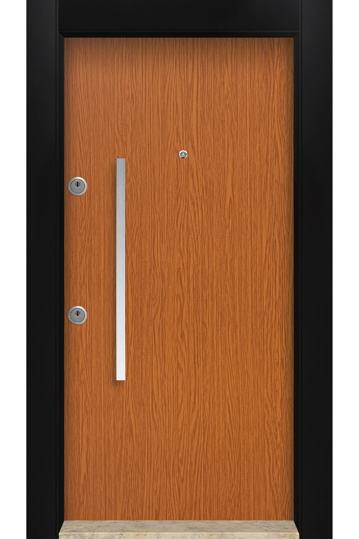 Dış Iklim Kapısı, Yağmura Güneşe Dayanıklı Çelik Kapı, Mn-6031 Sağ