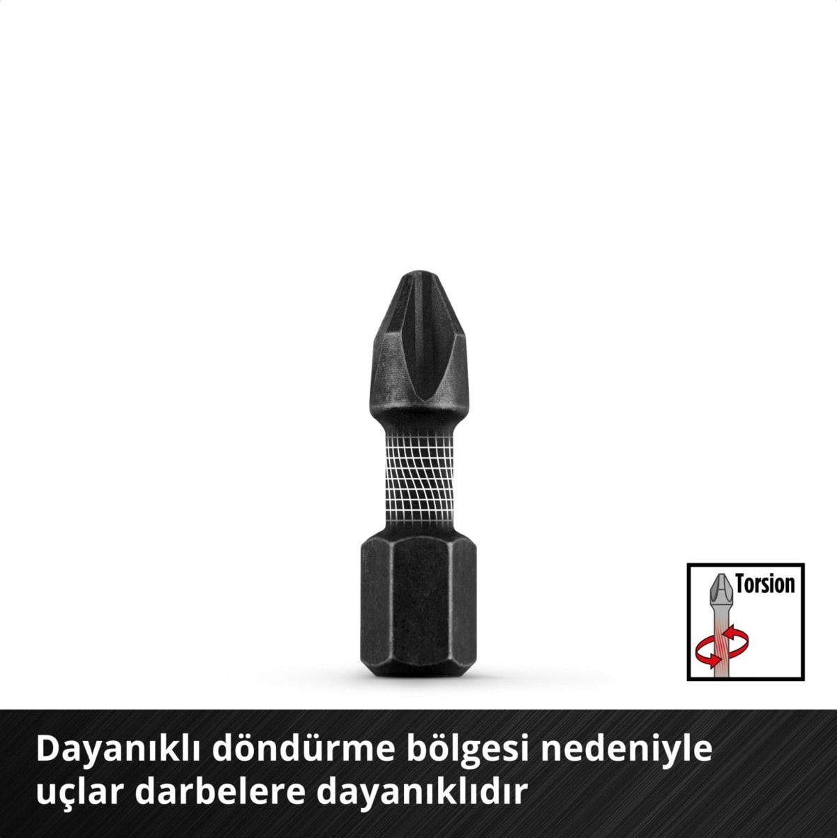 EİNHELL S-Case 28 Parça Darbeye Dayanıklı Bits Uç Seti - 49108703