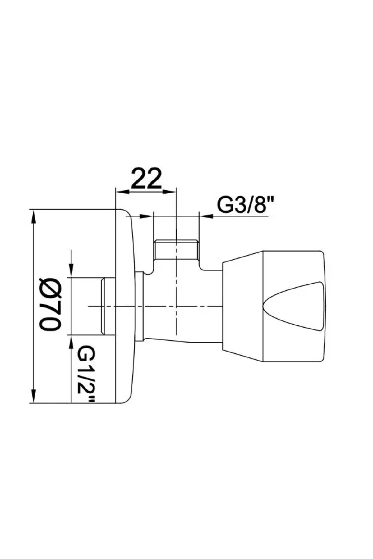 Pınar Ara Taharet Musluğu Krom 102111104