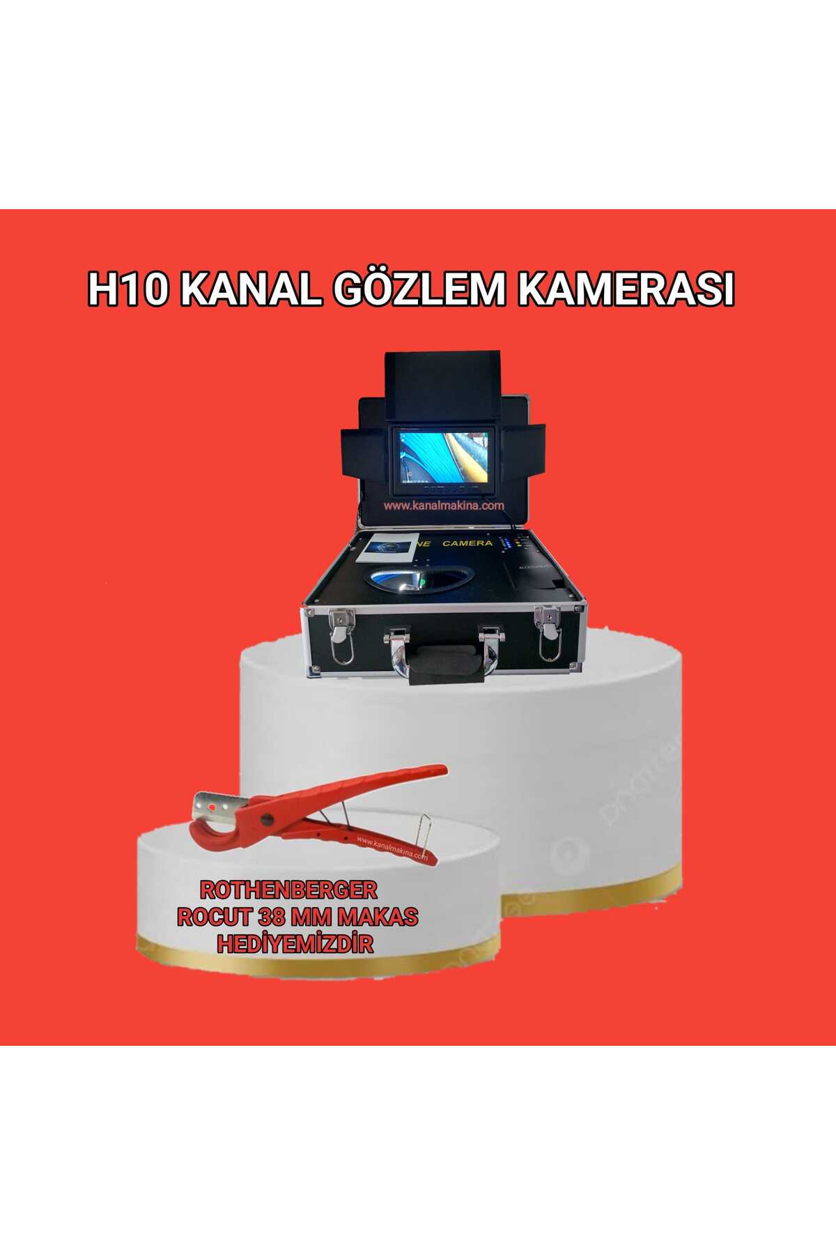 Kanal Görüntüleme Kamerası 9.4 İnç HEDİYELİ