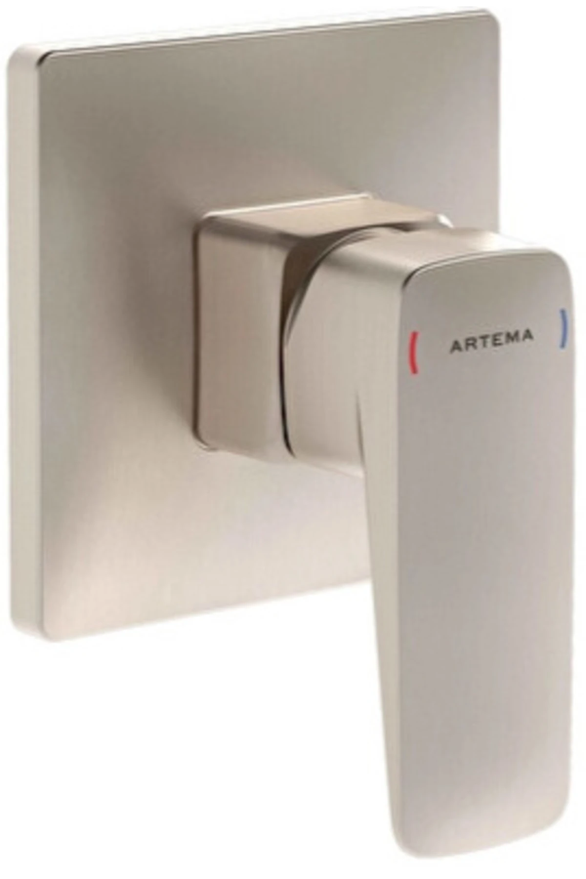 Root Square Ankastre Duş Bataryası, Fırçalı Nikel (Sıva Üstü Grubu) A4275134EXP