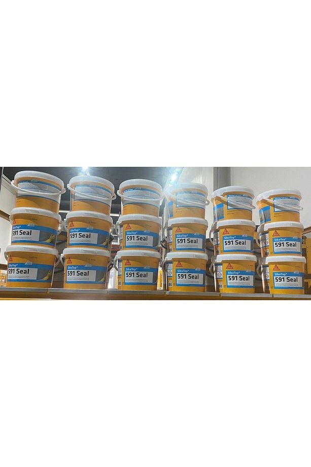 Top-591 Seal Çimento Esaslı Aktif Su Sızıntılarını Tıkamak İçin Hızlı Priz Alan Harç 5Kg